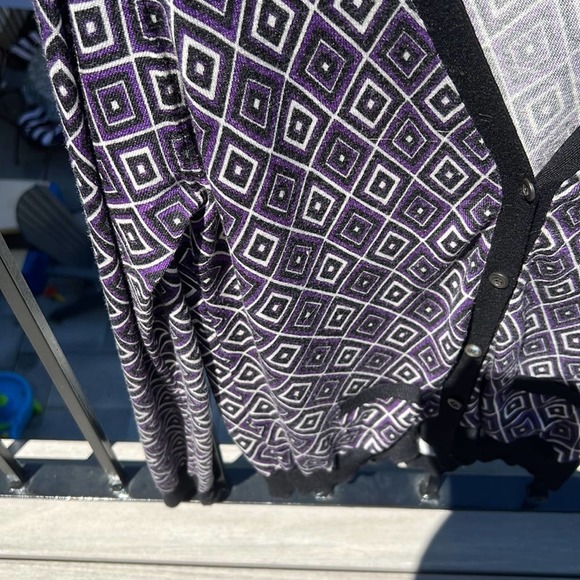 Prada Geometric Cardigan Size 42 - Picture 3 of 9